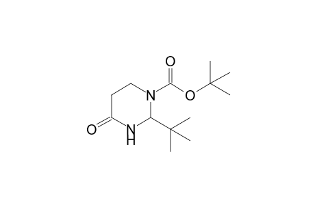 t-Butyl 2-t-butyl-4-oxotetrahydropyrimidin-1-carboxylate