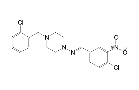 1-piperazinamine, N-[(E)-(4-chloro-3-nitrophenyl)methylidene]-4-[(2-chlorophenyl)methyl]-