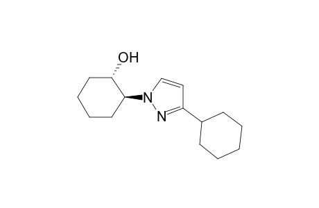 rac-trans-2-(3-Cyclohexylpyrazol-1-yl)cyclohexan-1-ol