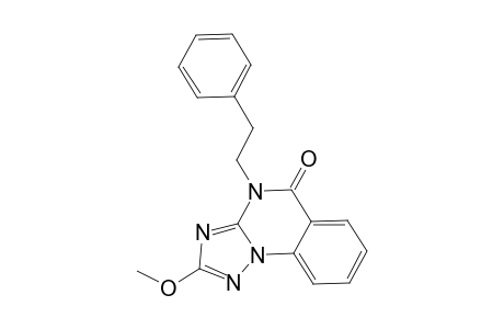 4-(4-Phenylethyl)-2-methoxy-4H-[1,2,4]triazolo[1,5-a]quinazolin-5-one