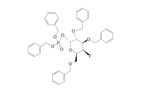 DIBENZYL-2,3,6-TRI-O-BENZYL-4-DEOXY-4-FLUORO-ALPHA-D-GALACTOPYRANOSYL-PHOSPHATE