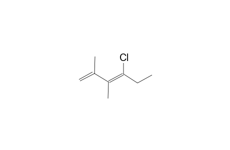 (3Z)-4-Chloro-2,3-dimethyl-1,3-hexadiene