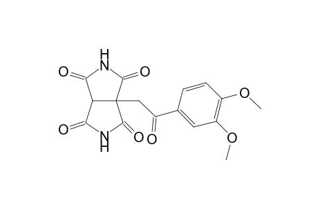 3a-[2-(3,4-Dimethoxyphenyl)-2-oxoethyl]perhydropyrrolo[3,4-c]pyrrole-1,3,4,6-tetraone