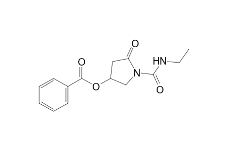 (R,S)-N-ethyl-4-hydroxy-2-oxo-1-pyrrolidinecarboxamide, benzoate (ester)