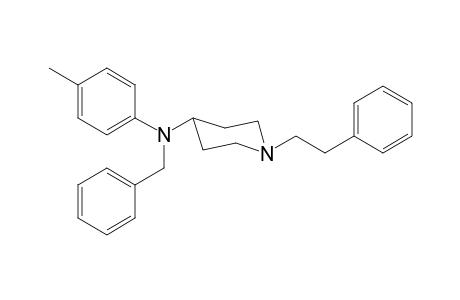 N-Benzyl-N-(4-methylphenyl)-1-(2-phenylethyl)piperidin-4-amine