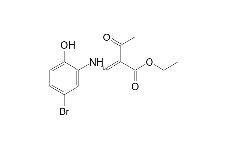 2-[(5-Bromo-2-hydroxyanilino)methylene]acetoacetic acid, ethyl ester