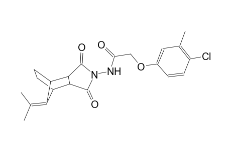 2-(4-chloro-3-methylphenoxy)-N-[10-(1-methylethylidene)-3,5-dioxo-4-azatricyclo[5.2.1.0~2,6~]dec-4-yl]acetamide