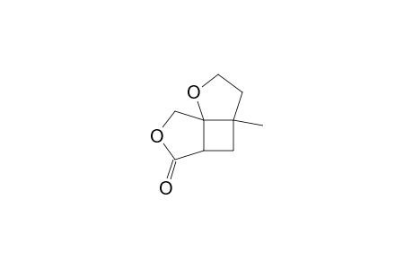 5-Methyl-2,9-dioxatricyclo[5.3.0.0(1,5)]decan-8-one