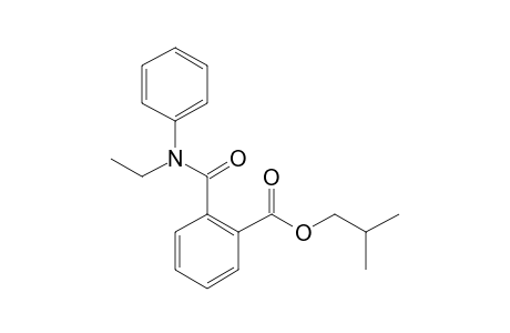 Phthalic acid, monoamide, N-ethyl-N-phenyl-, isobutyl ester