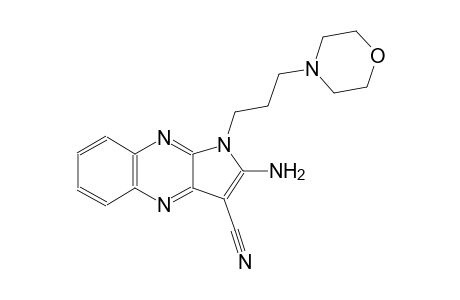 2-amino-1-[3-(4-morpholinyl)propyl]-1H-pyrrolo[2,3-b]quinoxaline-3-carbonitrile