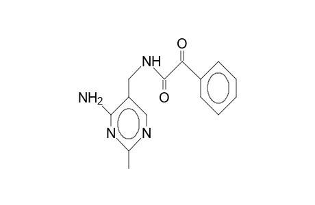 2-Methyl-5-(benzoyl-formamidomethyl)-4-pyrimidinamine