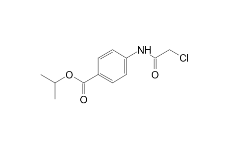 p-(2-chloroacetamido)benzoic acid, isopropyl ester