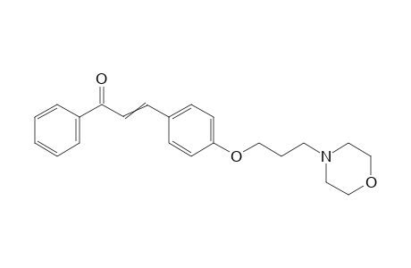 4-(3-morpholinopropoxy)chalcone