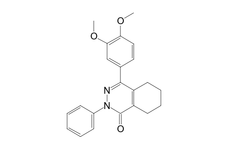 4-(3,4-DIMETHOXYPHENYL)-2-PHENYL-5,6,7,8-TETRAHYDRO-2H-PHTHALAZIN-1-ONE