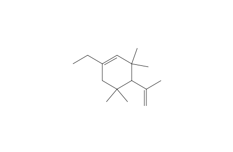 1-Ethyl-3,3,5,5-tetramethyl-4-(1-methylethenyl)cyclohexene