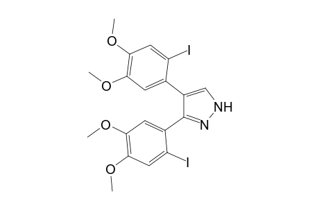 3(5),4-Bis(4,5-dimethoxy-2-iodophenyl)pyrazole