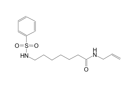 N-allyl-7-[(phenylsulfonyl)amino]heptanamide