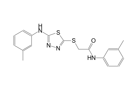 N-m-Tolyl-2-(5-m-tolylamino-[1,3,4]thiadiazol-2-ylsulfanyl)-acetamide