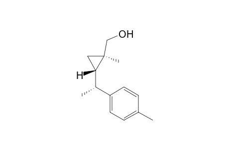 [(1R*,2S*)-1-methyl-2-(((R*)-1-(4-methyl)Phenyl)ethyl)cyclopropyl]methanol