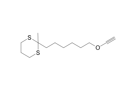 2-(6-Ethynoxyhexyl)-2-methyl-1,3-dithiane