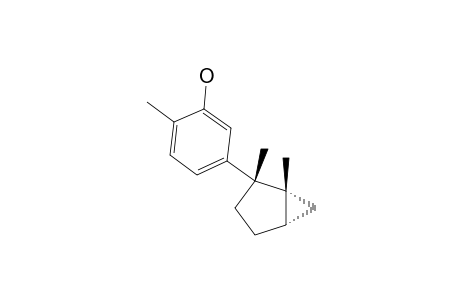 CYCLOLAUREN-2-OL;(+)-(1-S,2-R)-2-(3-HYDROXY-4-4-METHYLPHENYL)-1,2-DIMETHYL-[3.1.0]-BICYCLOHEXANE