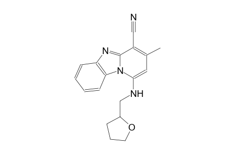 3-methyl-1-[(tetrahydro-2-furanylmethyl)amino]pyrido[1,2-a]benzimidazole-4-carbonitrile
