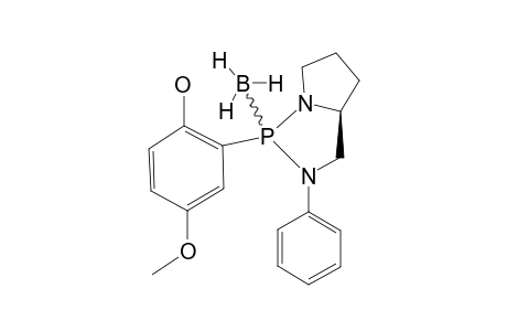 (2R,5S)-2-(2-HYDROXY-5-METHOXYPHENYL)-3-PHENYL-1,3-DIAZA-2-PHOSPHABICYCLO-[3.3.0(1,5)]-OCTANE-BORANE
