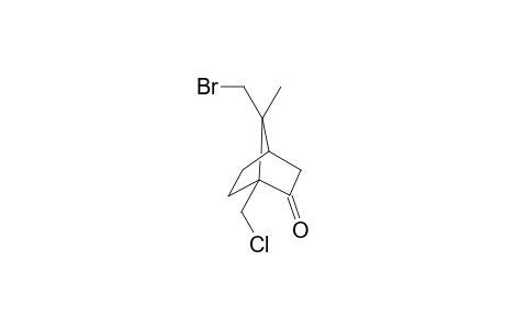 9-Bromo-10-chlorocamphor