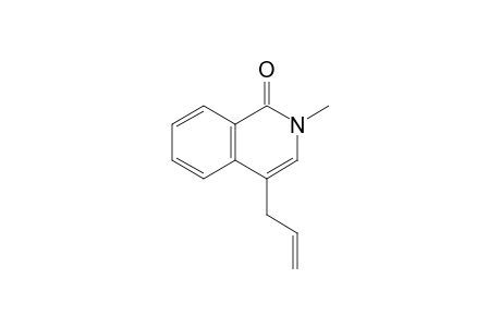 N-Methyl-4-(prop-2-en-1-yl)-1H-isoquinolin-1-one