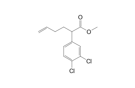 Methyl 2-(3',4'-dichlorophenyl)hex-5-enoate
