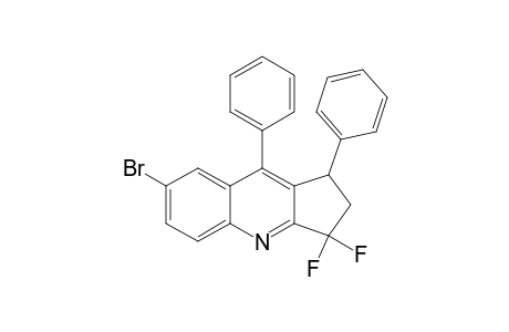 7-Bromo-3,3-difluoro-1,9-diphenyl-2,3-dihydro-1H-cyclopenta[b]quinoline