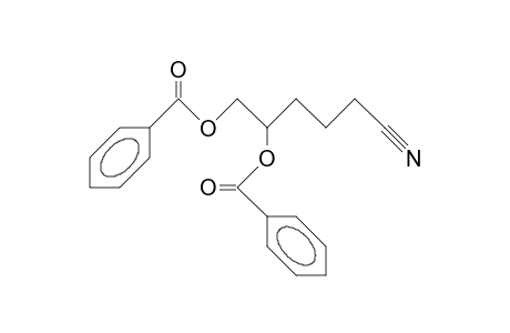 (.+-.)-5,6-Dibenzoyloxy-hexanenitrile