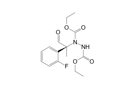 Diethyl (R)-1-(2-(2'-fluorophenyl)-1-oxopropan-2-yl)hydra-1,2-dicarboxylate