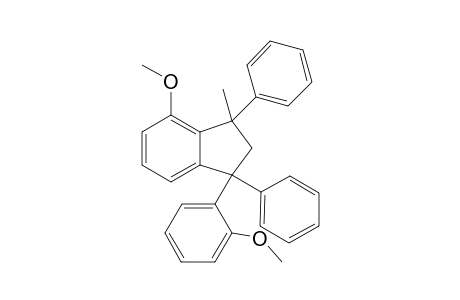 1-(o-Anisyl)-4-methoxy-3-methyl-cis-1,3-diphenylndane