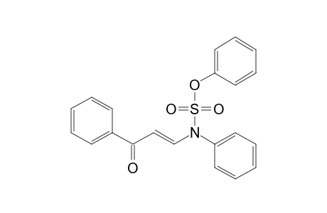 Sulfamic acid, N-[3-oxo-3-phenyl-1-propen-1-yl]-N-phenyl-, phenyl ester