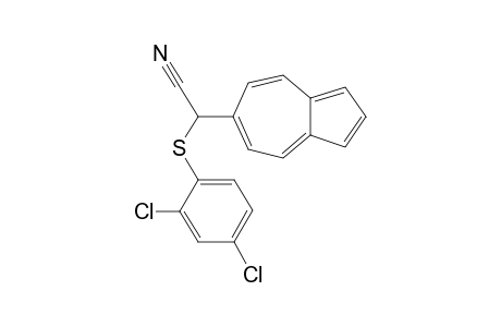 6-[Cyano(2',4'-dichlorophenylthio}methyl]azulene