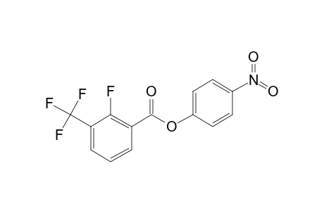 2-Fluoro-3-trifluoromethylbenzoic acid, 4-nitrophenyl ester