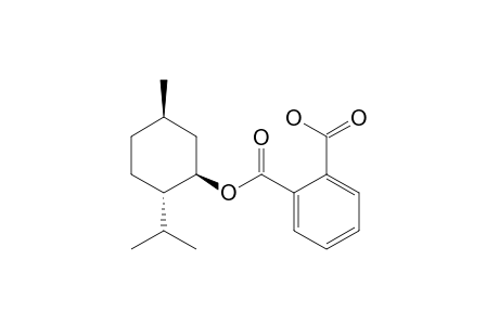 2-[(1R,2S,5R)-5-methyl-2-propan-2-ylcyclohexyl]oxycarbonylbenzoic acid
