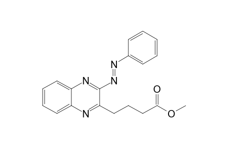 Methyl 4-(3'-phenylazoquinoxalin-2'-yl)-butanoate