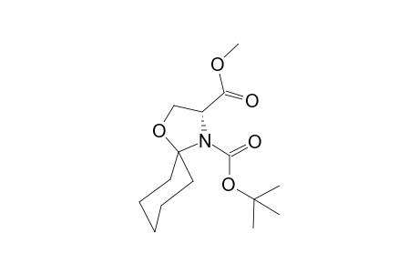 4-tert-Butyl 3-methyl 1-oxa-4-azaspiro[4.5]decane-(3R)-3,4-dicarboxylate