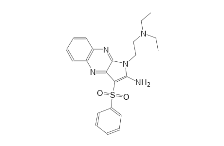 N-{2-[2-amino-3-(phenylsulfonyl)-1H-pyrrolo[2,3-b]quinoxalin-1-yl]ethyl}-N,N-diethylamine