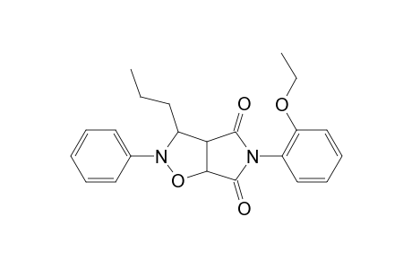 5-(2-Ethoxyphenyl)-2-phenyl-3-propyl-3a,6a-dihydro-3H-pyrrolo[3,4-d]isoxazole-4,6-dione