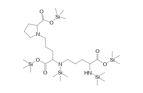 1-{2'-[(Trimethylsilyoxy)carbonyl]-1'-azacyclopent-1'-yl}-4,9-bis[(trimethylsilyloxy)carbonyl]-7-(trimethylsilyl)amino-5-(trimethylsilyl)azanonane