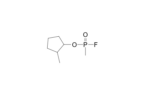 2-Methylcyclopentyl methylphosphonofluoridoate