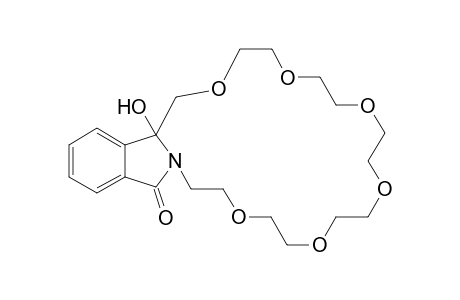 25b-Hydroxy-20-aza-2,5,8,11,14,17-hexaoxabenzo[c]cyclotetracosano[1,2-e]pyrrolidin-21-one