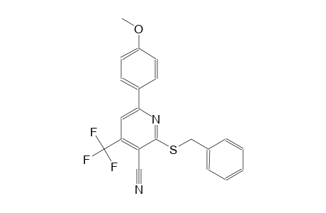 3-pyridinecarbonitrile, 6-(4-methoxyphenyl)-2-[(phenylmethyl)thio]-4-(trifluoromethyl)-