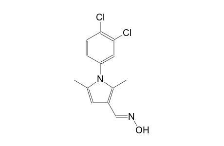 1-(3,4-dichlorophenyl)-2,5-dimethyl-1H-pyrrole-3-carbaldehyde oxime