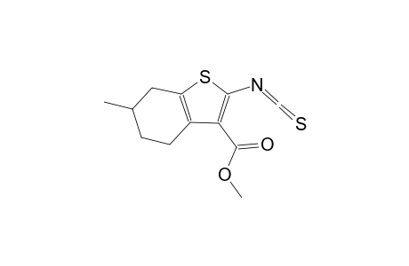 methyl 2-isothiocyanato-6-methyl-4,5,6,7-tetrahydro-1-benzothiophene-3-carboxylate