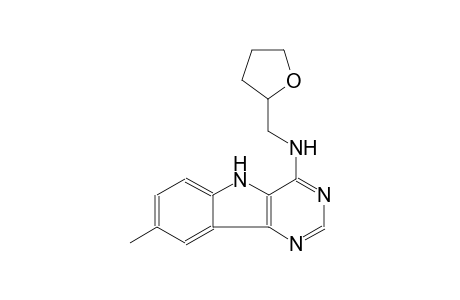 8-methyl-N-(tetrahydro-2-furanylmethyl)-5H-pyrimido[5,4-b]indol-4-amine