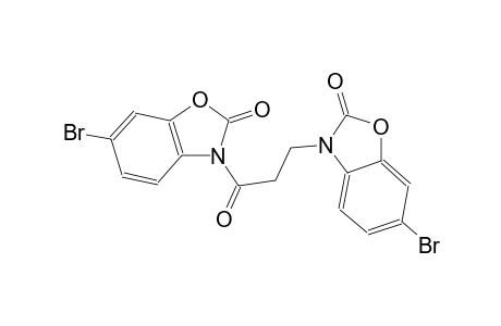 3,3'-(1-oxopropane-1,3-diyl)bis(6-bromobenzo[d]oxazol-2(3H)-one)